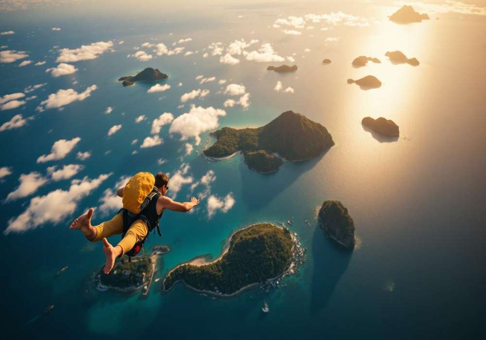 Skydiving In Indonesia